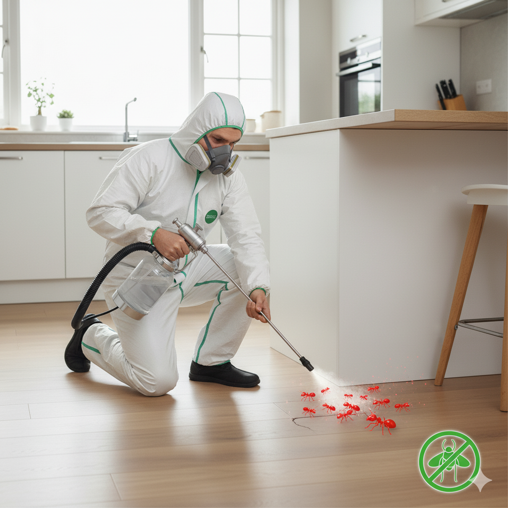 مكافحة النمل الأحمر